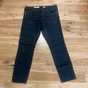 Pilcro and the Letterpress Black Straight Leg Jeans